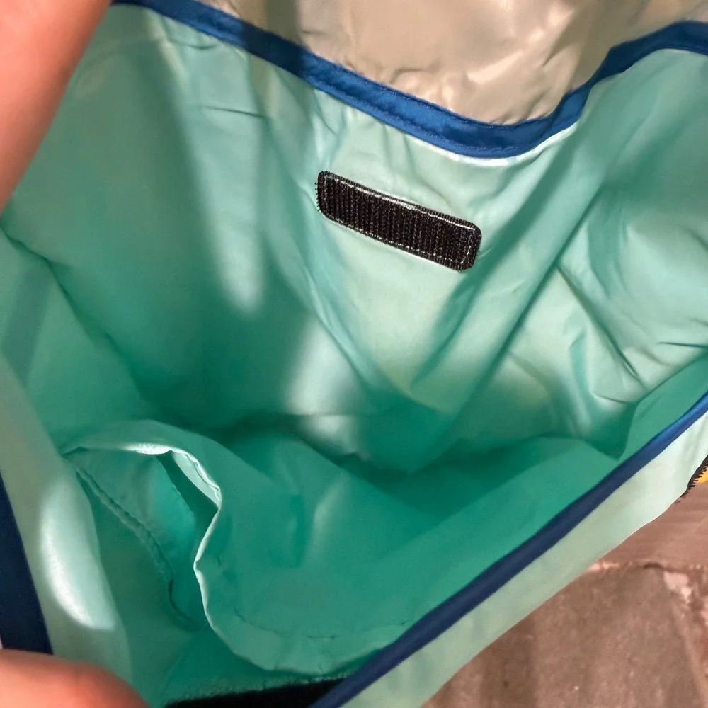 Cotopaxi Teca Half Zip Windbreaker Blue Crush Colorblock NWT Packable XS Recycle - Picture 7 of 16